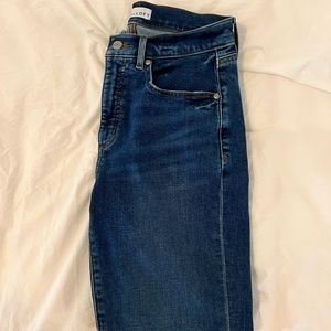 Made and Loved Loft The Skinny Jeans dark wash